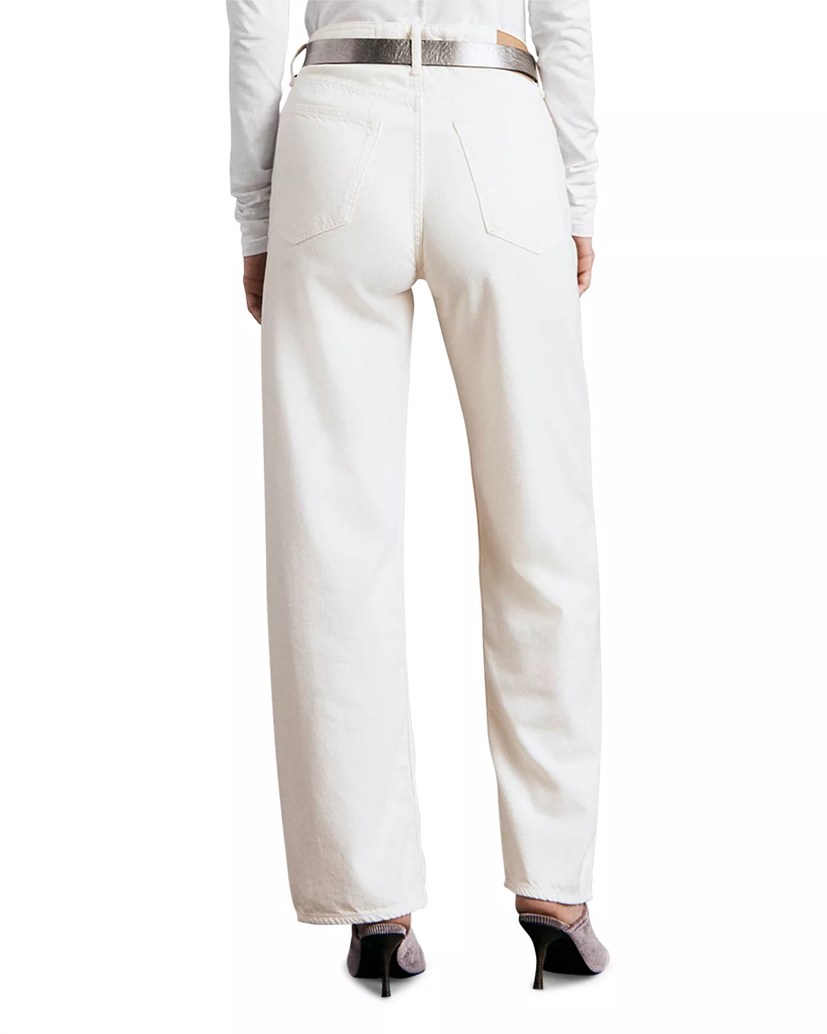 Logan Featherweight Mid Rise Wide Leg Jeans - 2