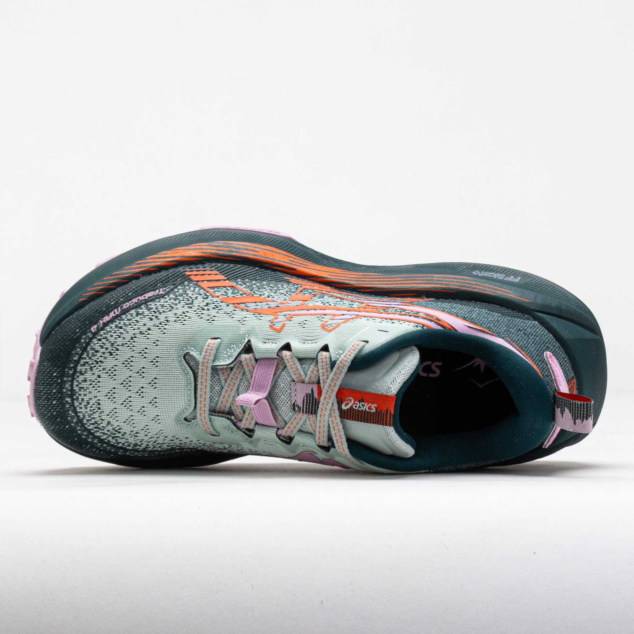 ASICS Trabuco Max 4 Women's Cold Moss/Nova Orange - 3