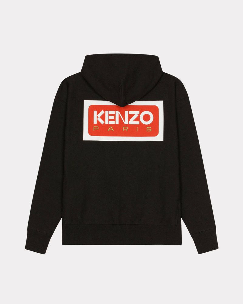 KENZO KENZO Paris oversize zipped sweatshirt outlook
