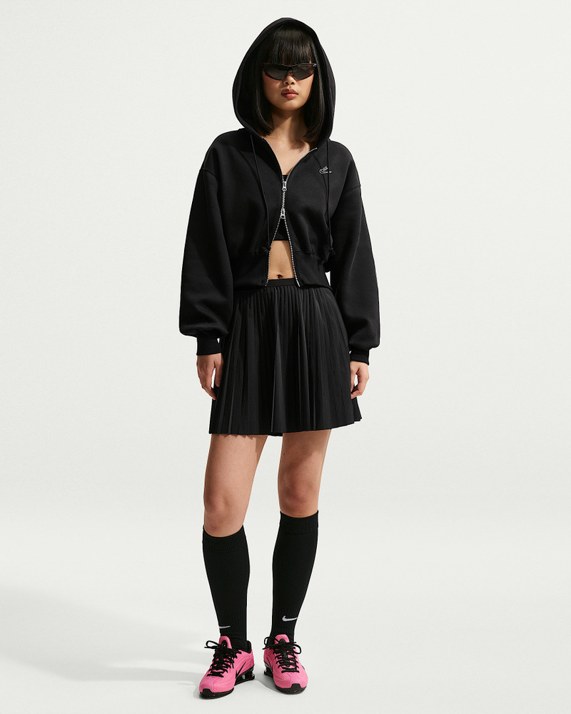 Nike Sportswear Phoenix Fleece Women's Loose Cropped Full-Zip Hoodie 4
