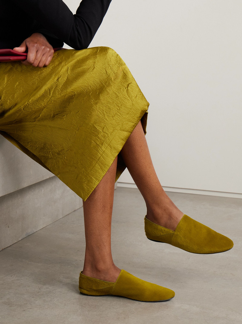 TOVE Pascale Calf Hair Slippers outlook