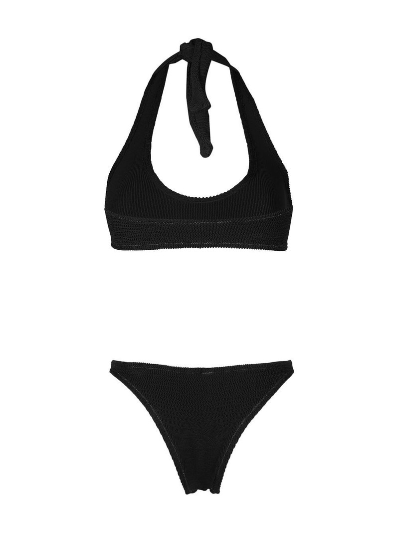 Reina Olga Pilou seersucker bikini set set outlook