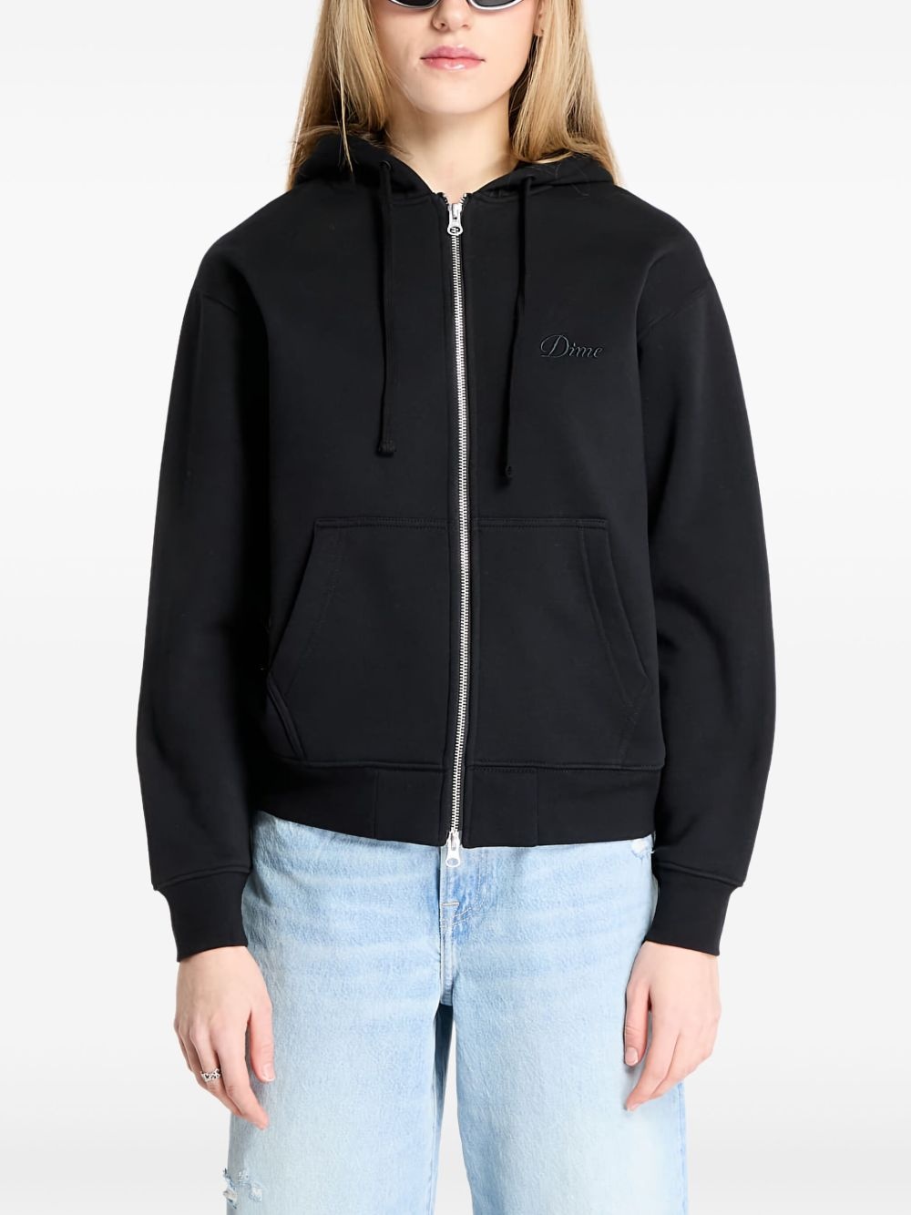 zip-up hoodie - 2