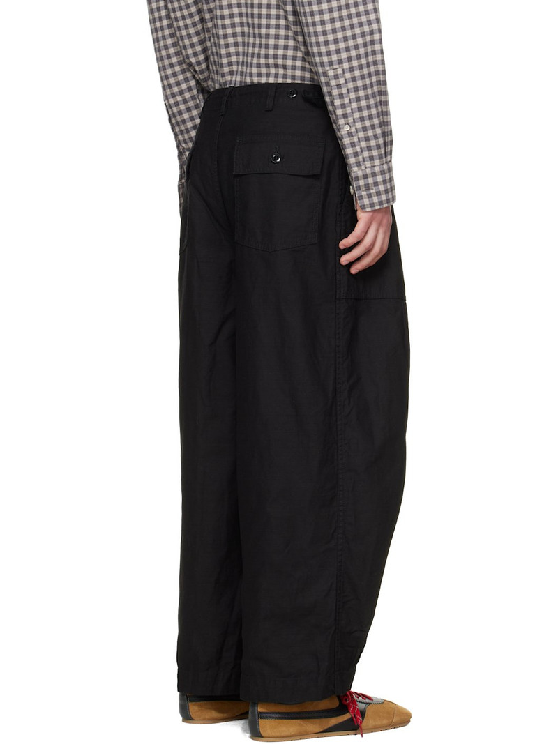 Black H.D. Fatigue Trousers 3