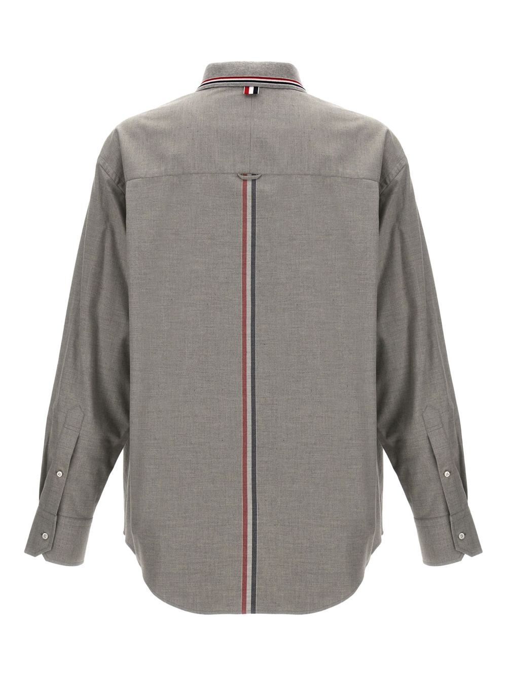 RWB stripe-print flannel shirt - 2