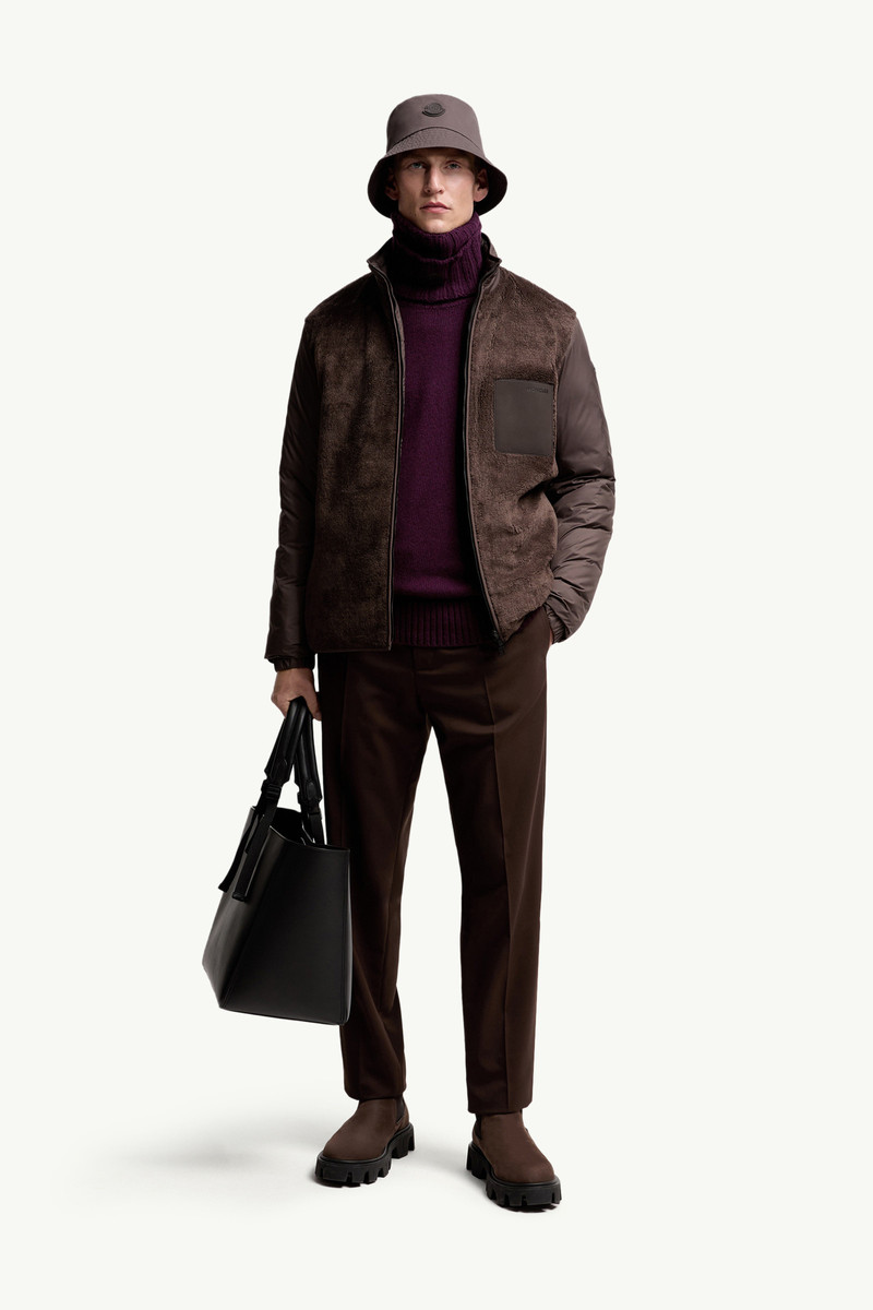 Moncler Wool Blend Gabardine Tailored Pants outlook
