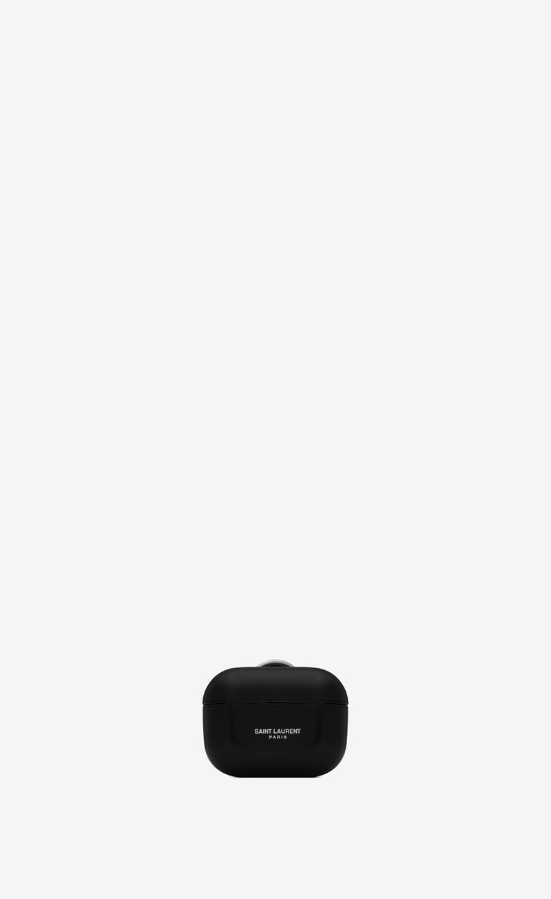 saint laurent paris airpods pro case cover in smooth leather 1