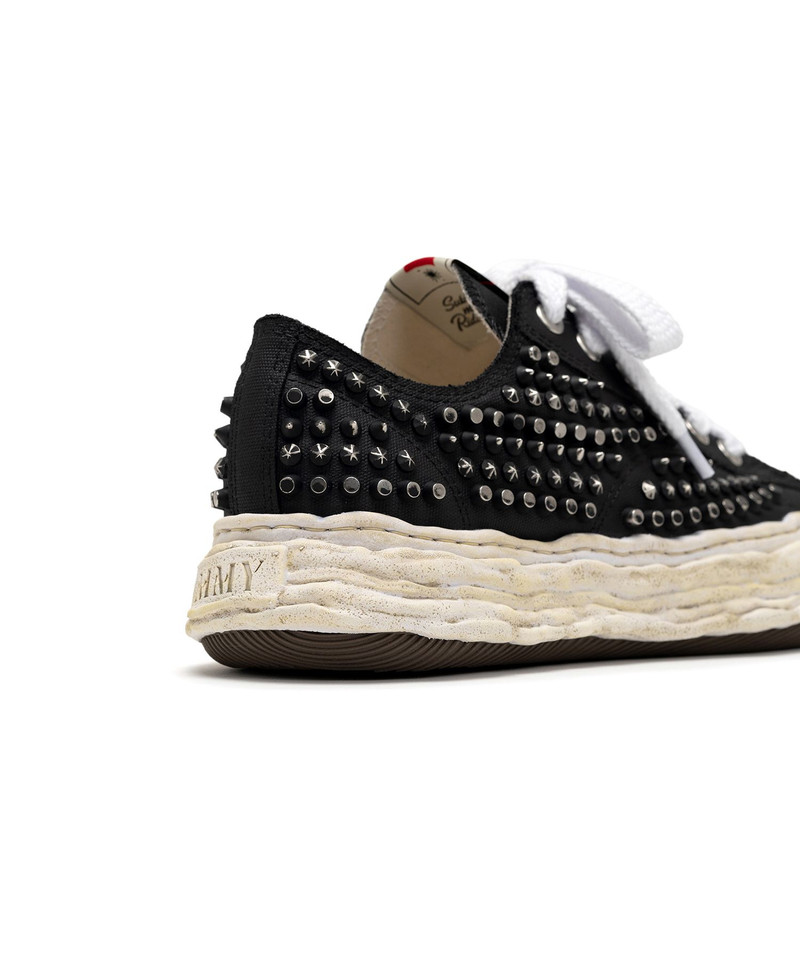 "PETERSON23"OG Sole Studded Canvas Low-top Sneaker 12