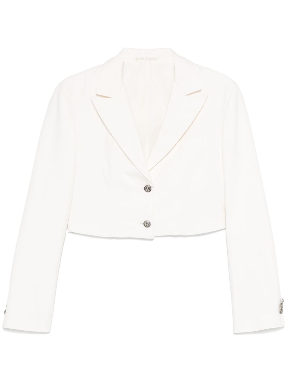 cropped blazer - 1