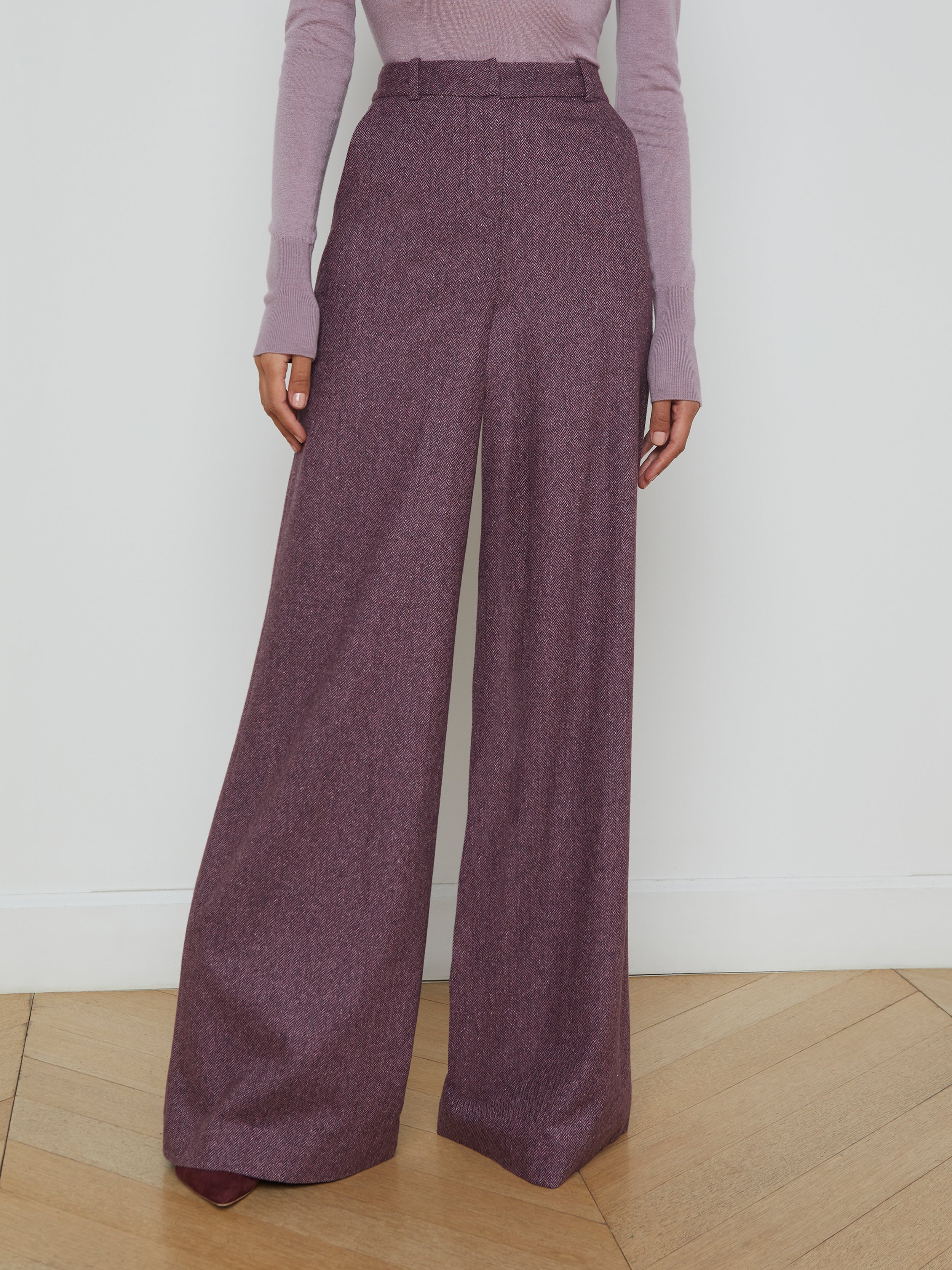 Pilar Wool Wide-Leg Pant - 3