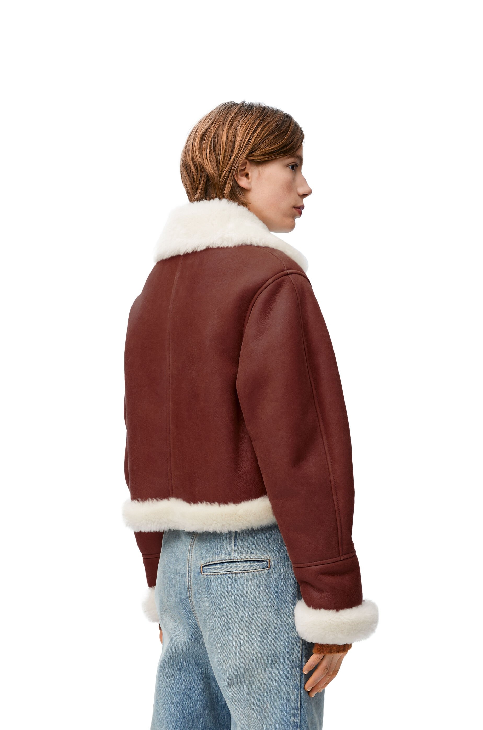 Jacket in shearling - 4