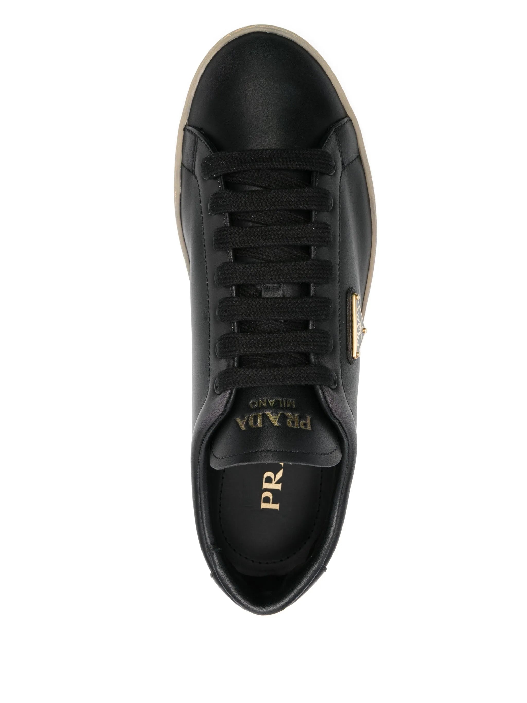 Enamel Triangle-logo Sneakers - 4