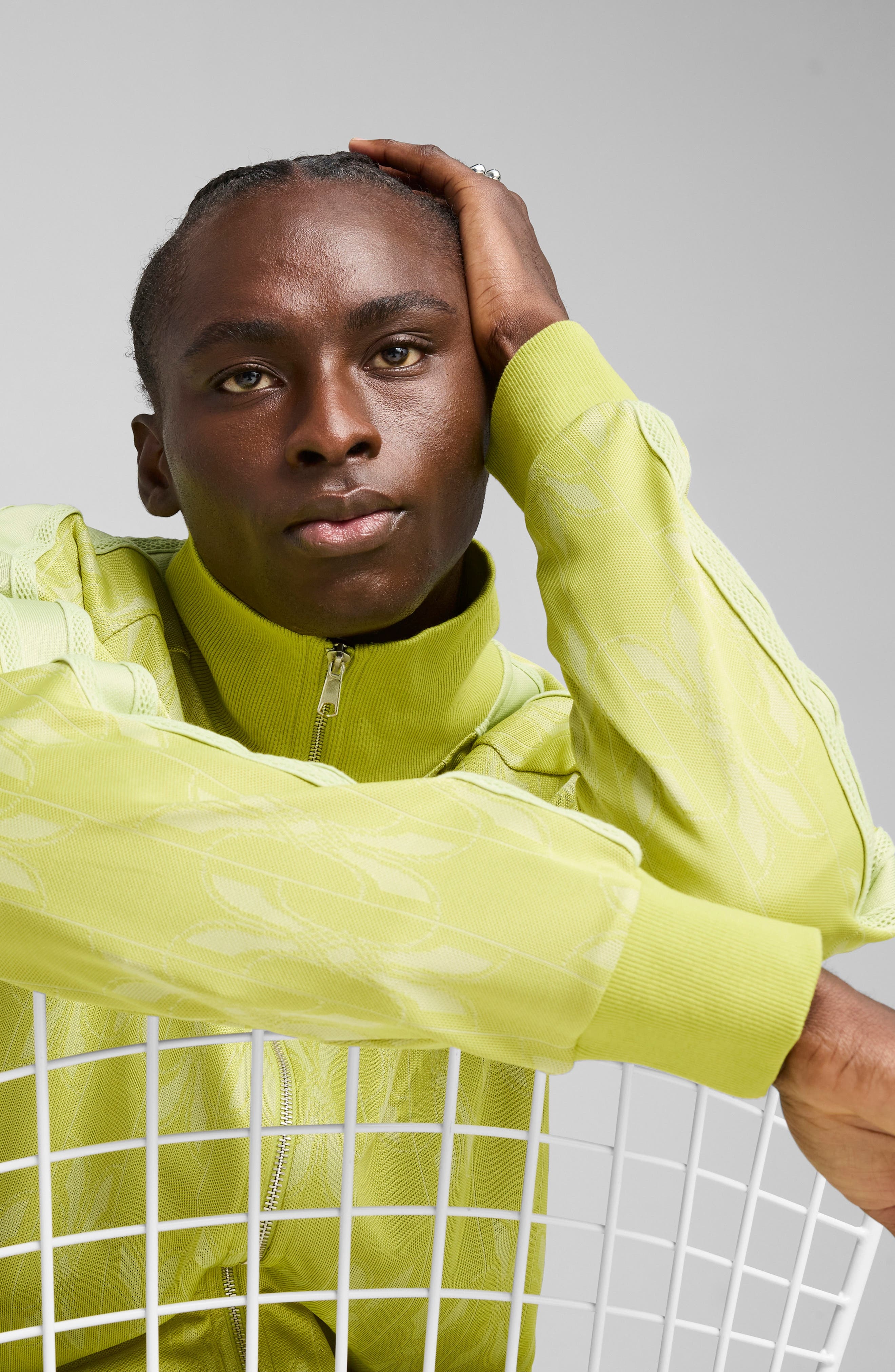 PUMA The Never Worn V T7 Track Jacket in Sea Kelp at Nordstrom - 5