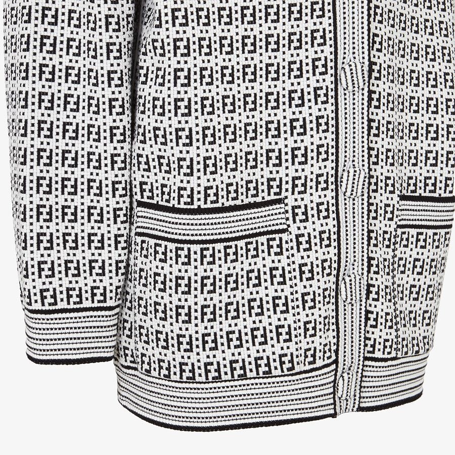 White viscose cardigan - 3