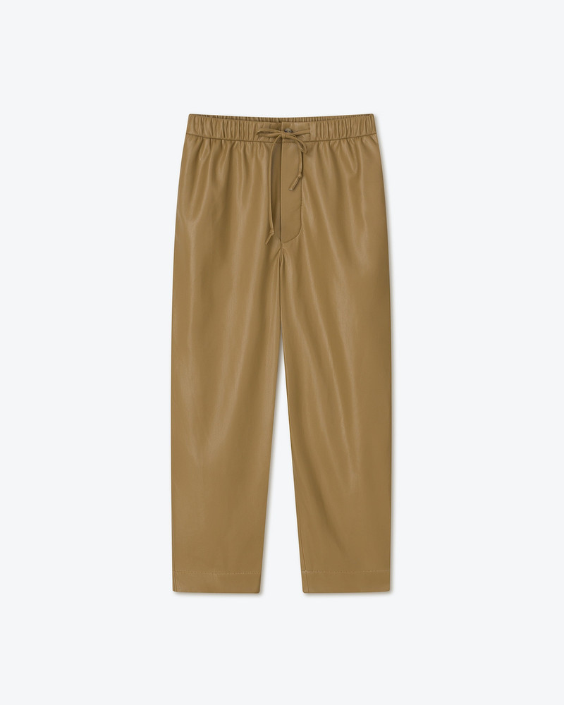 JAIN - OKOBOR™ alt-leather pants - Khaki 1