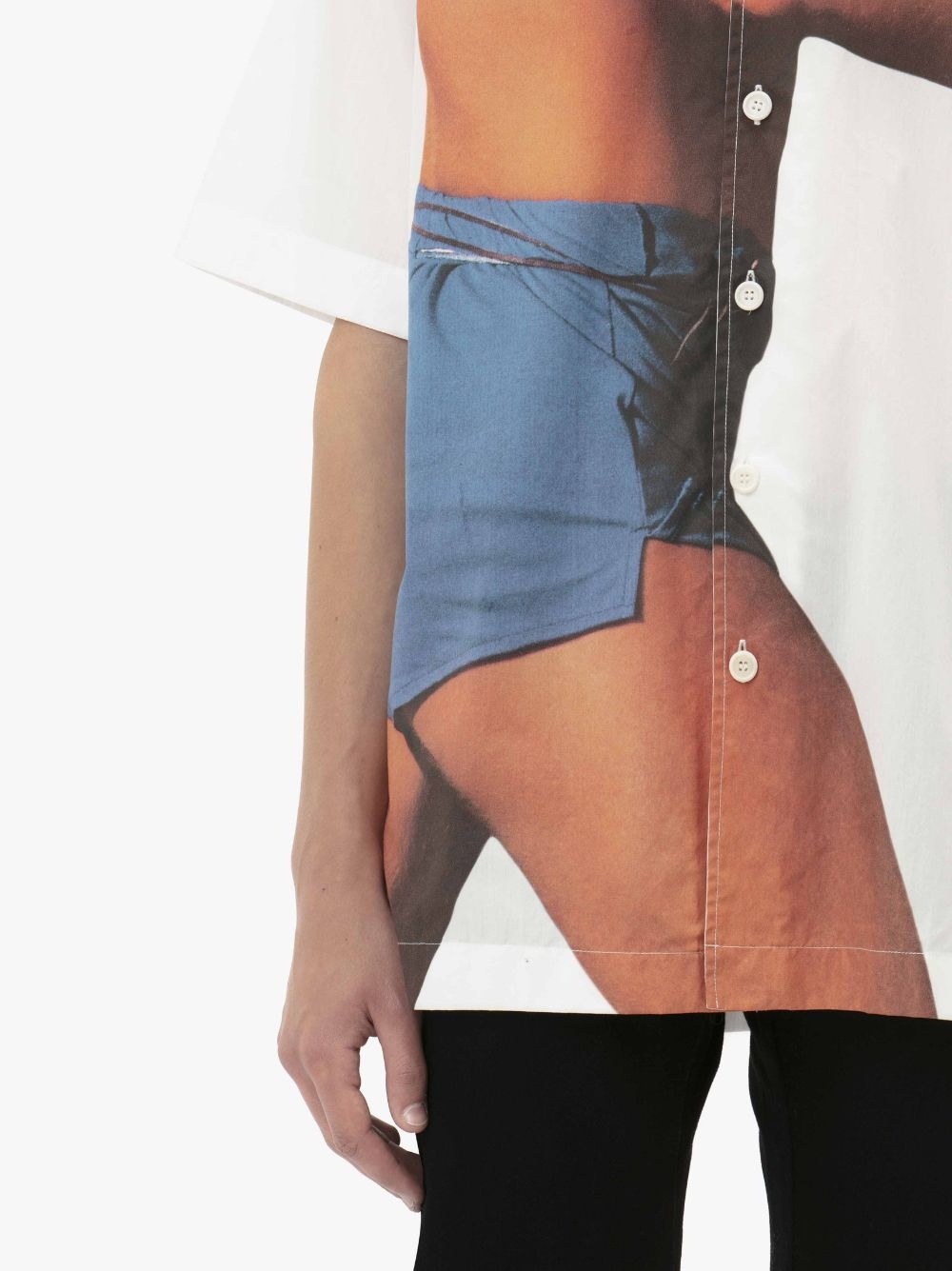PRINTED SHORT SLEEVE SHIRT - 5