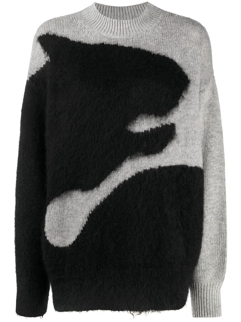 Tiger silhouette jumper - 1