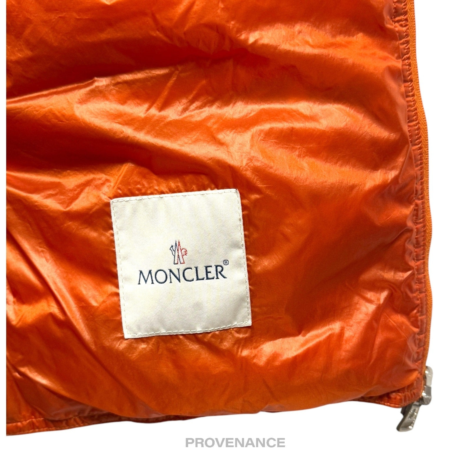 Moncler Gui Down Vest - Orange 2 M - 6
