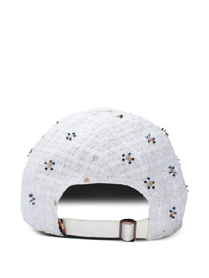 HONOR THE GIFT beaded 6-panel strap-back cap outlook