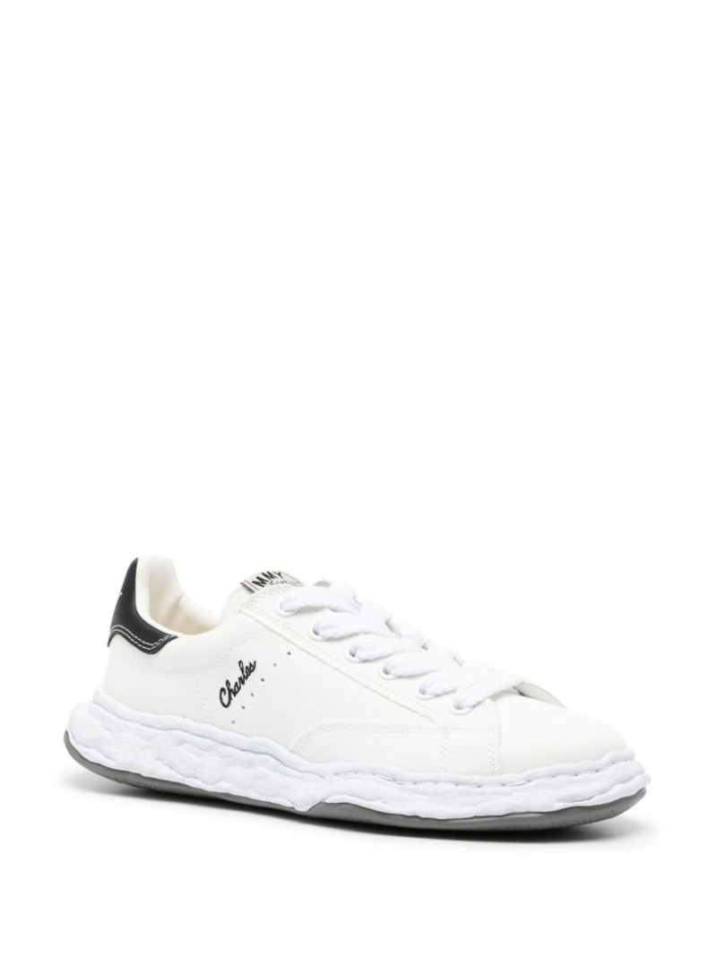 Maison MIHARAYASUHIRO Charles lace-up canvas sneakers outlook