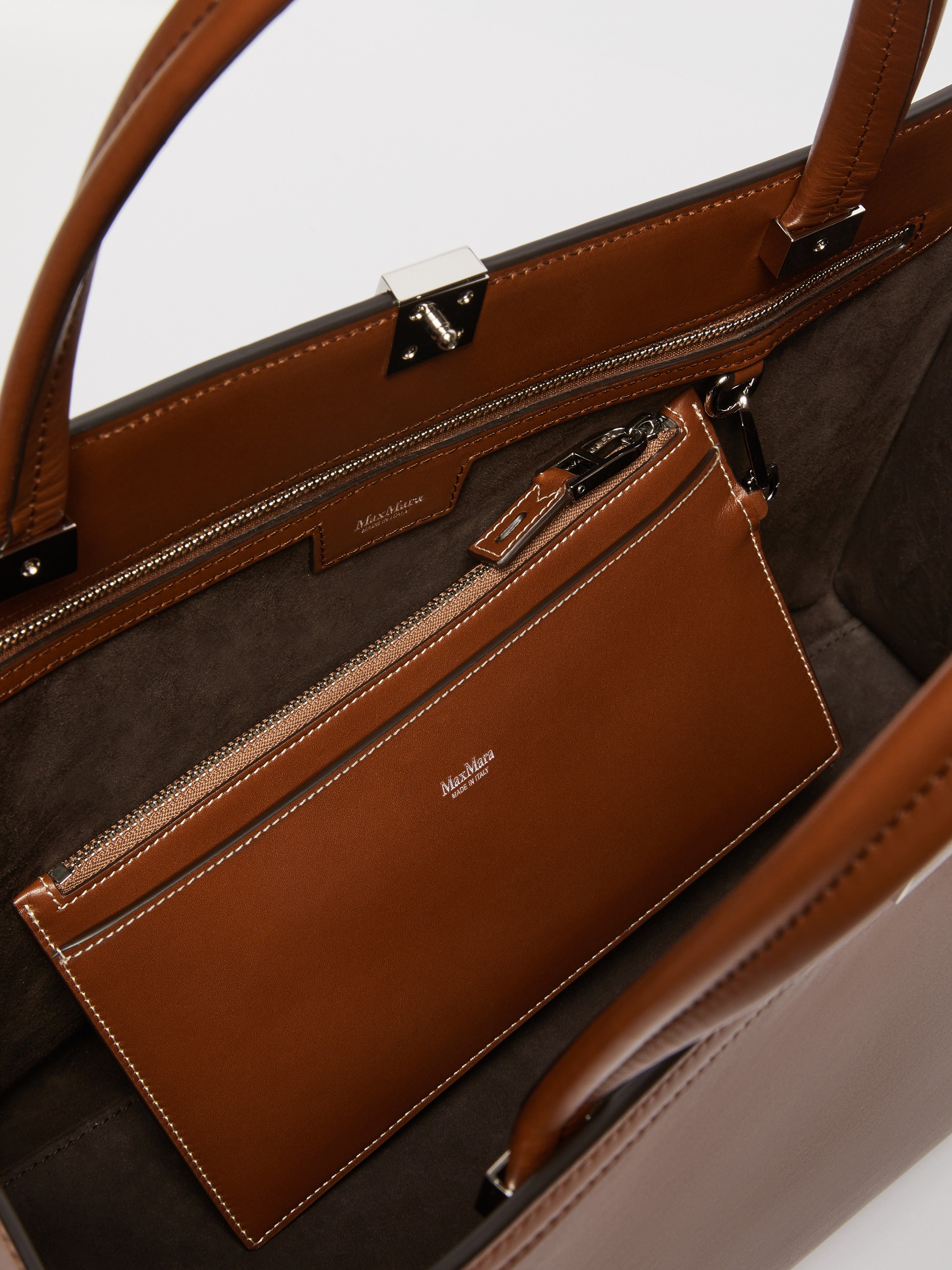 BIANCATOTE Leather Tote Bag - 6