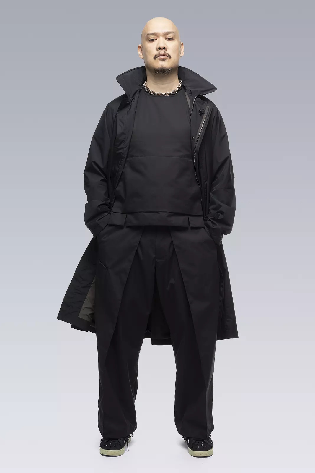 J99U-WS 2L Gore-Tex Infinium™ Windstopper® Coat Black - 15