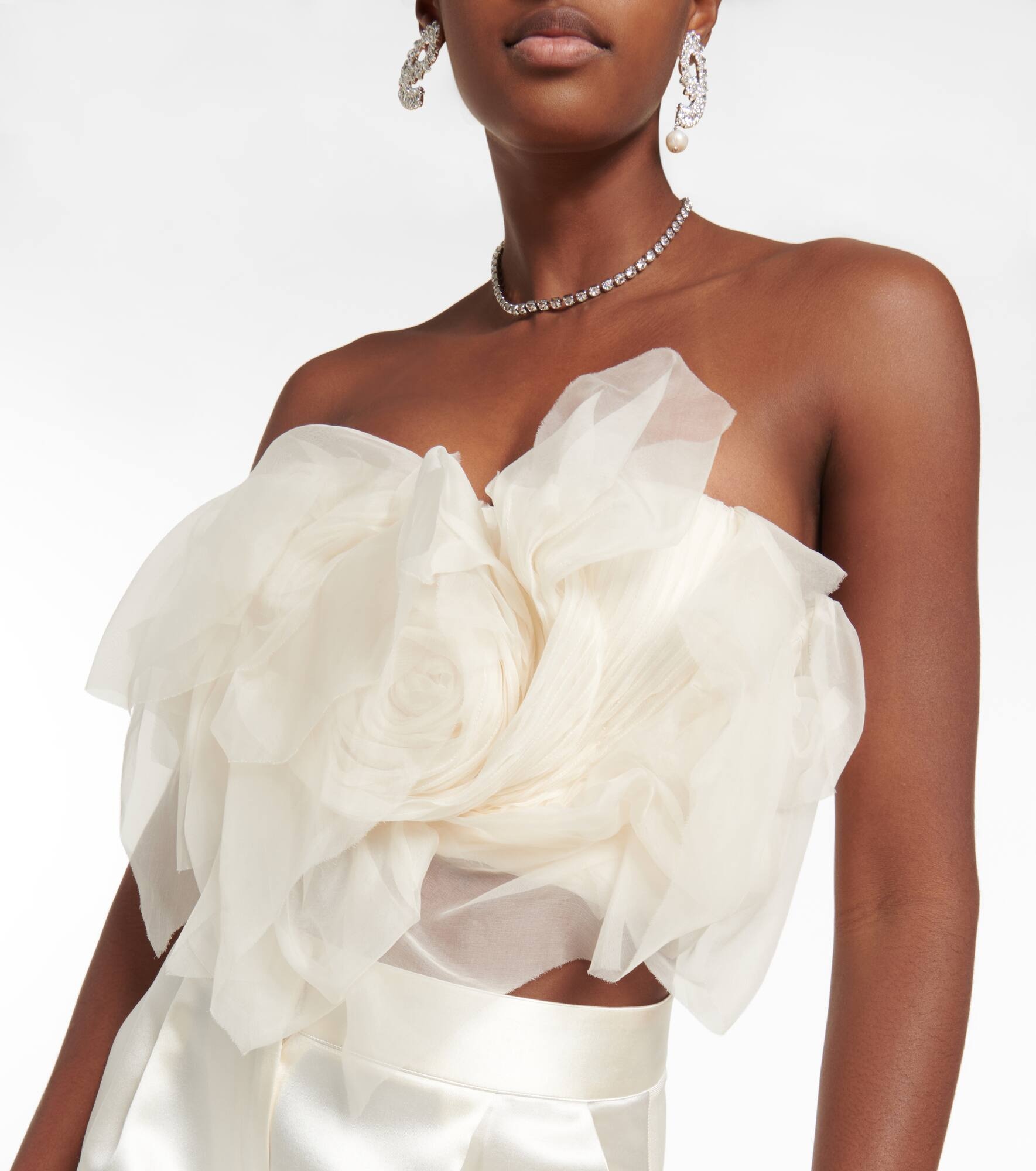 Macie silk organza bustier - 4