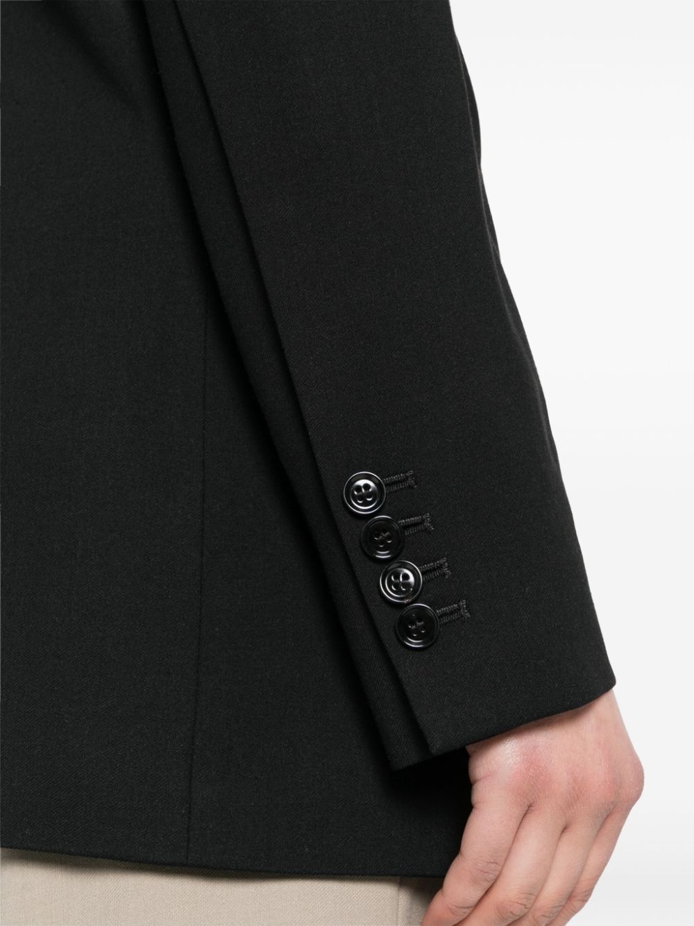 single-breasted blazer - 5