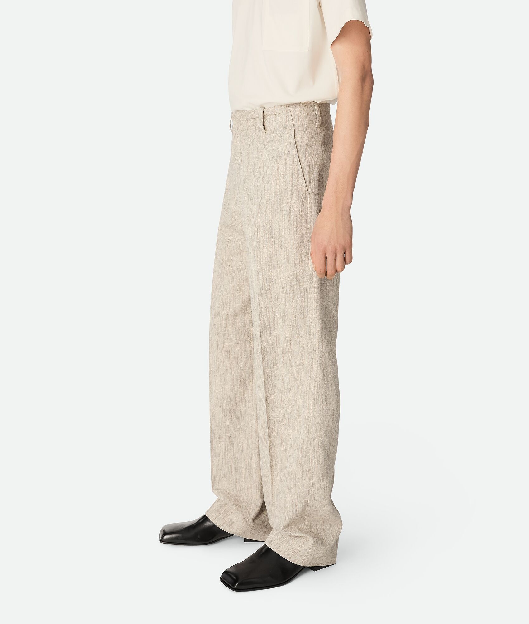 Viscose And Silk Pants - 2