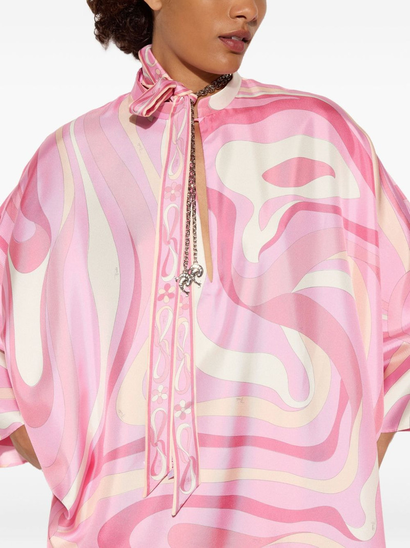 PUCCI dolphin silk necklace outlook