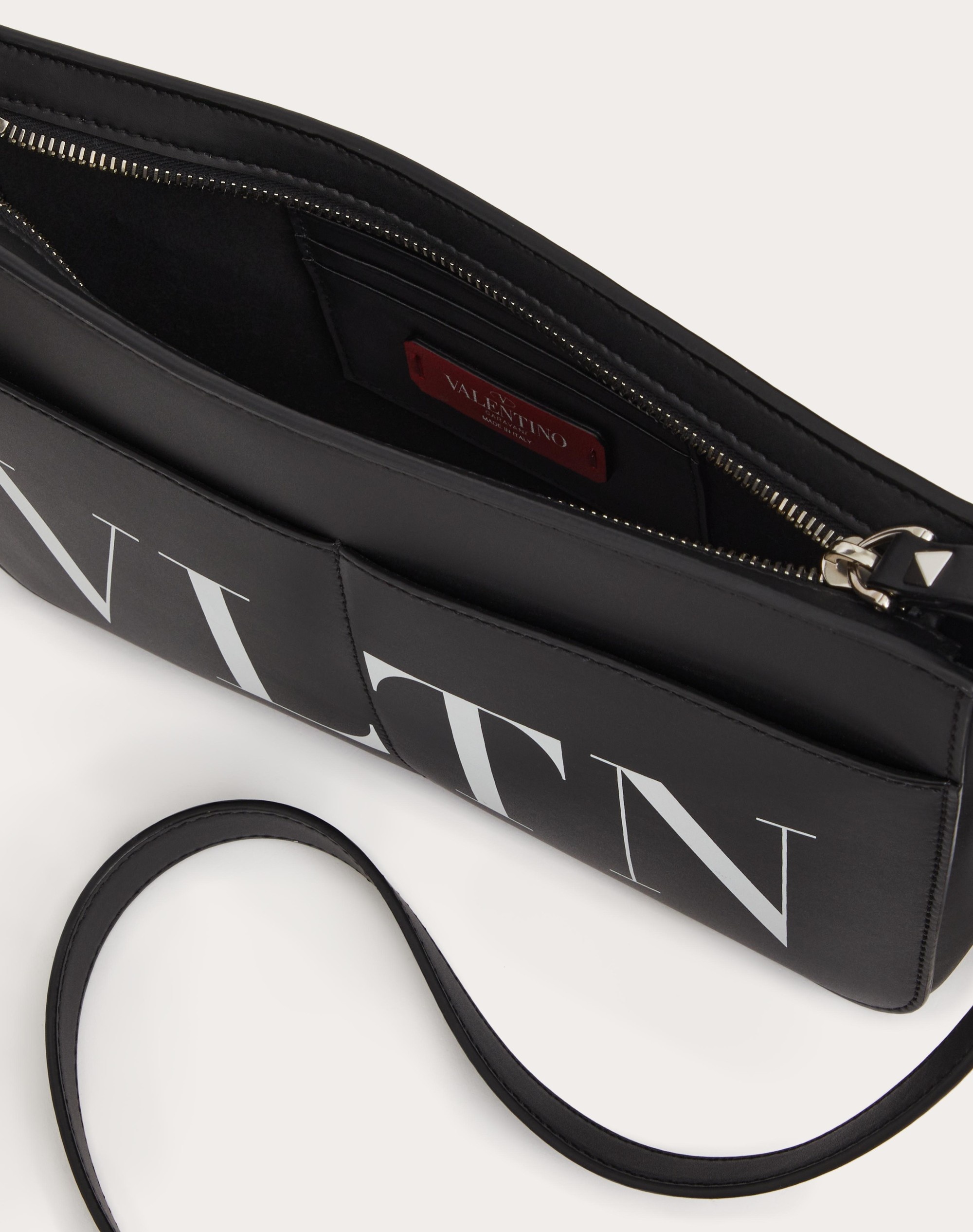 VLTN LEATHER CROSSBODY BAG - 3