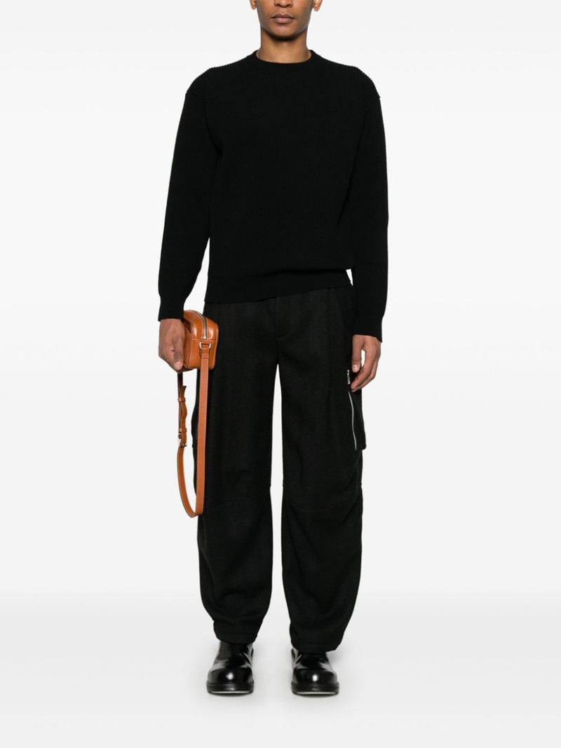 AURALEE ribbed-knit wool sweater outlook