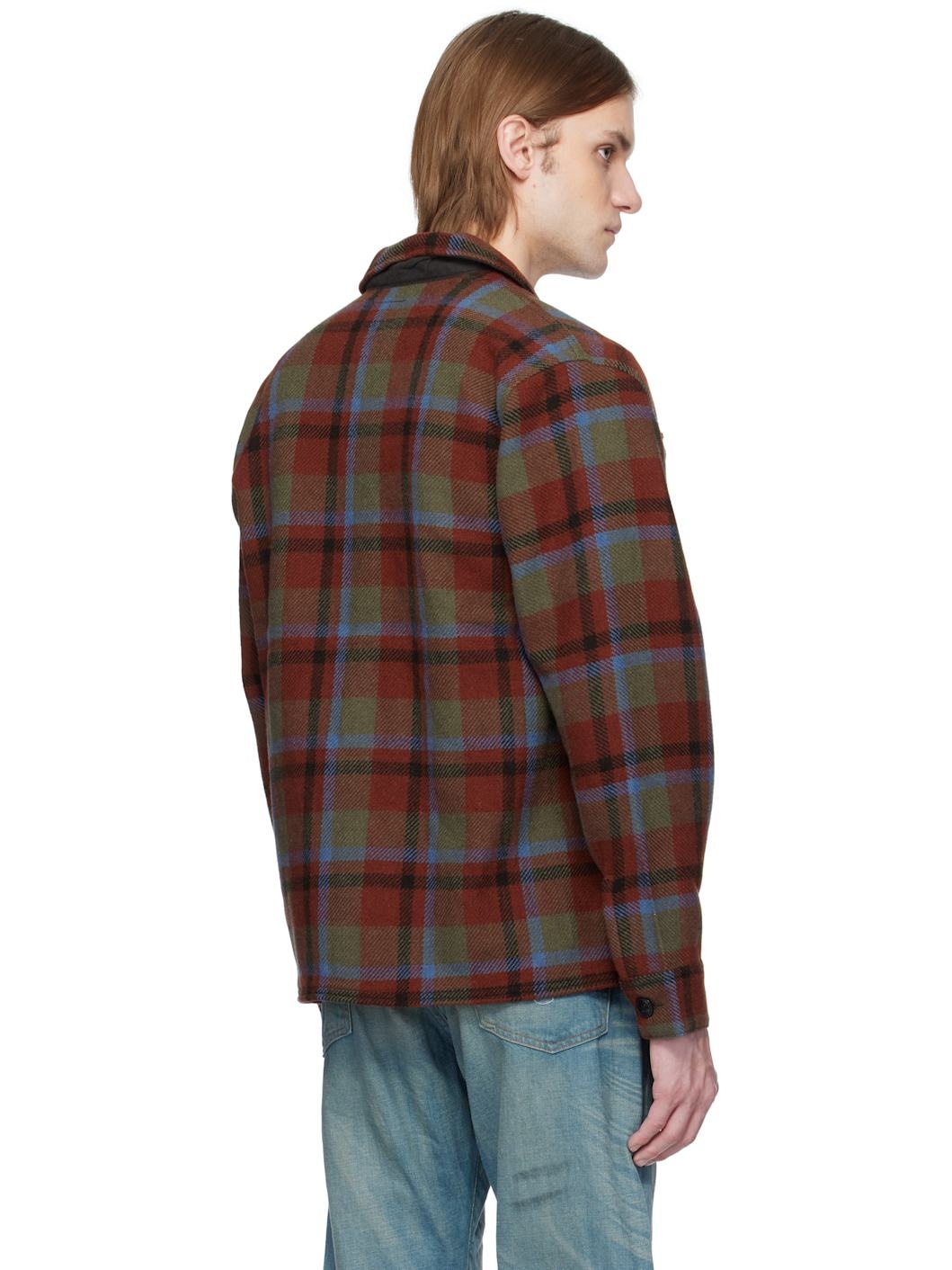 Multicolor Wool Ace Cruiser Shirt Jacket - 3