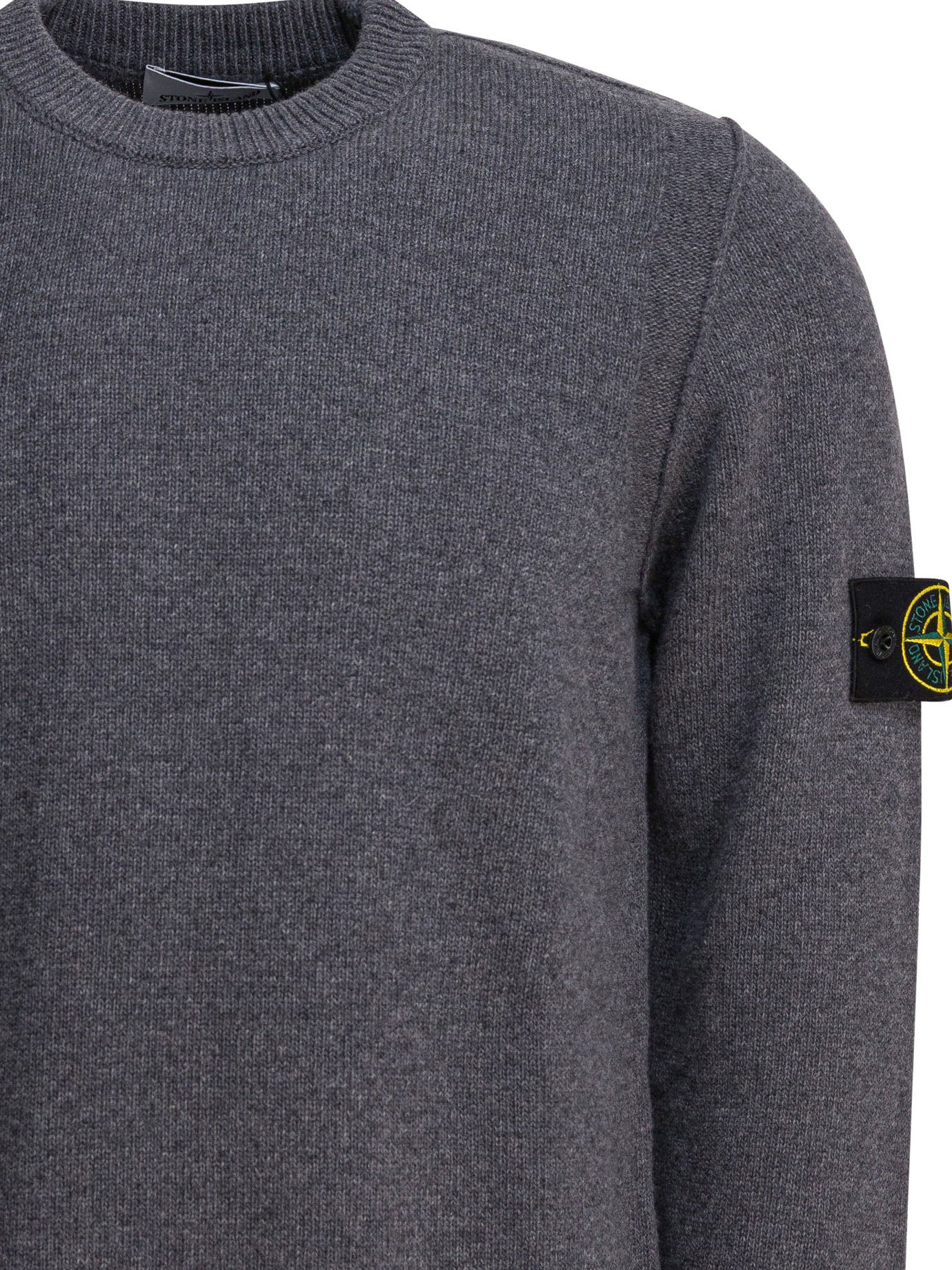 Stone Island Wool Crewneck Sweater - 3