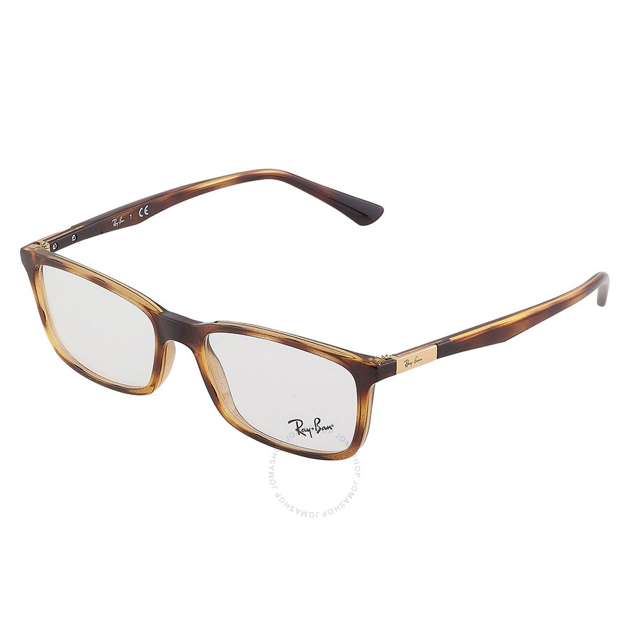 Ray Ban Demo Rectangular Men's Eyeglasses RX7127I 2012 53 - 3