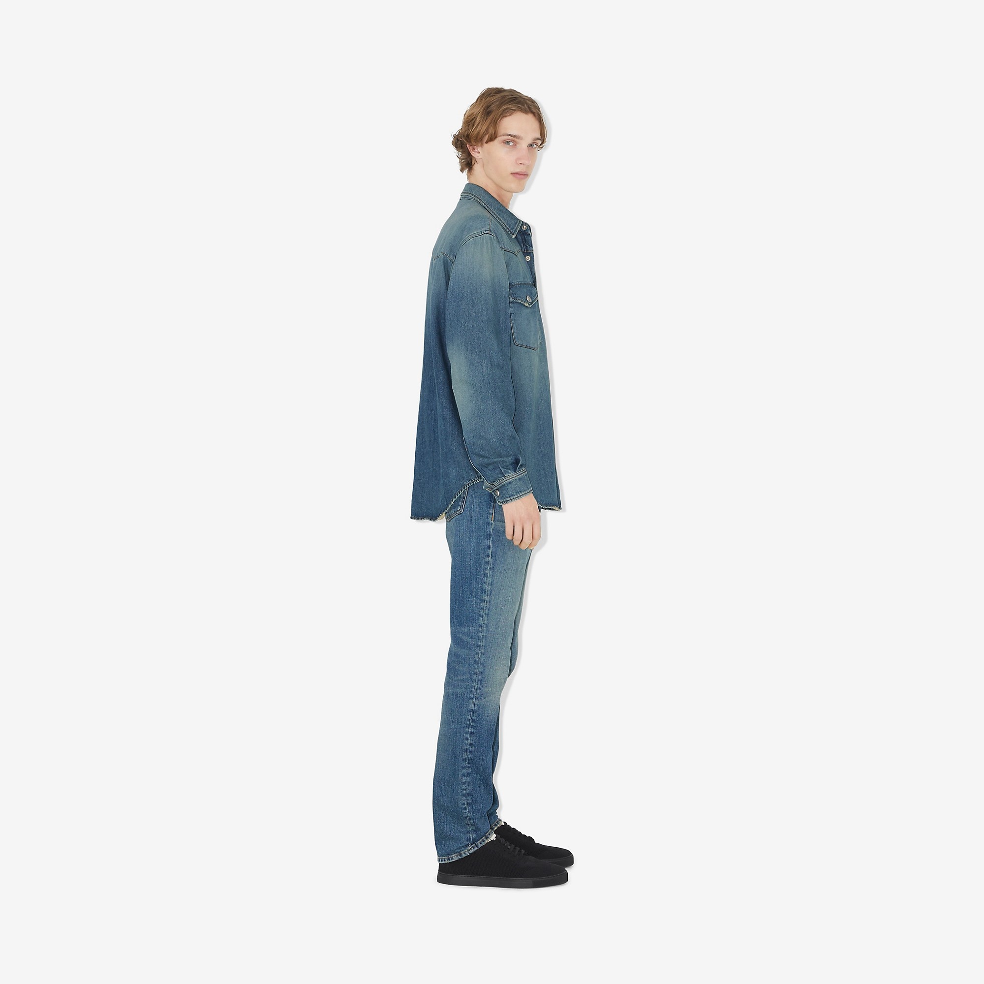 Stretch Japanese Denim Slim Fit Jeans - 3