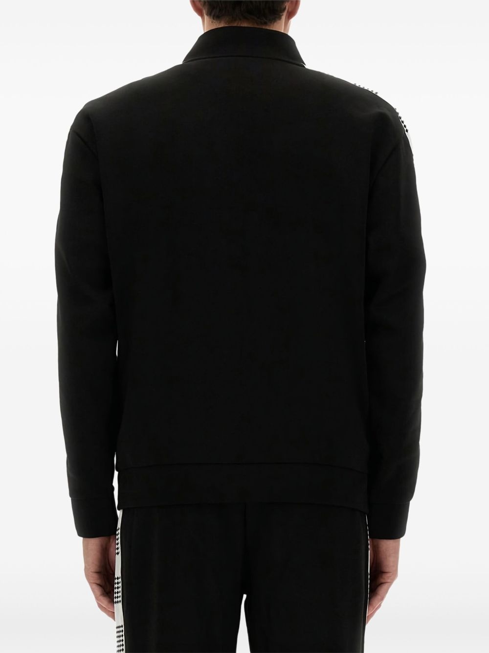 panelled zip-up jacket - 3