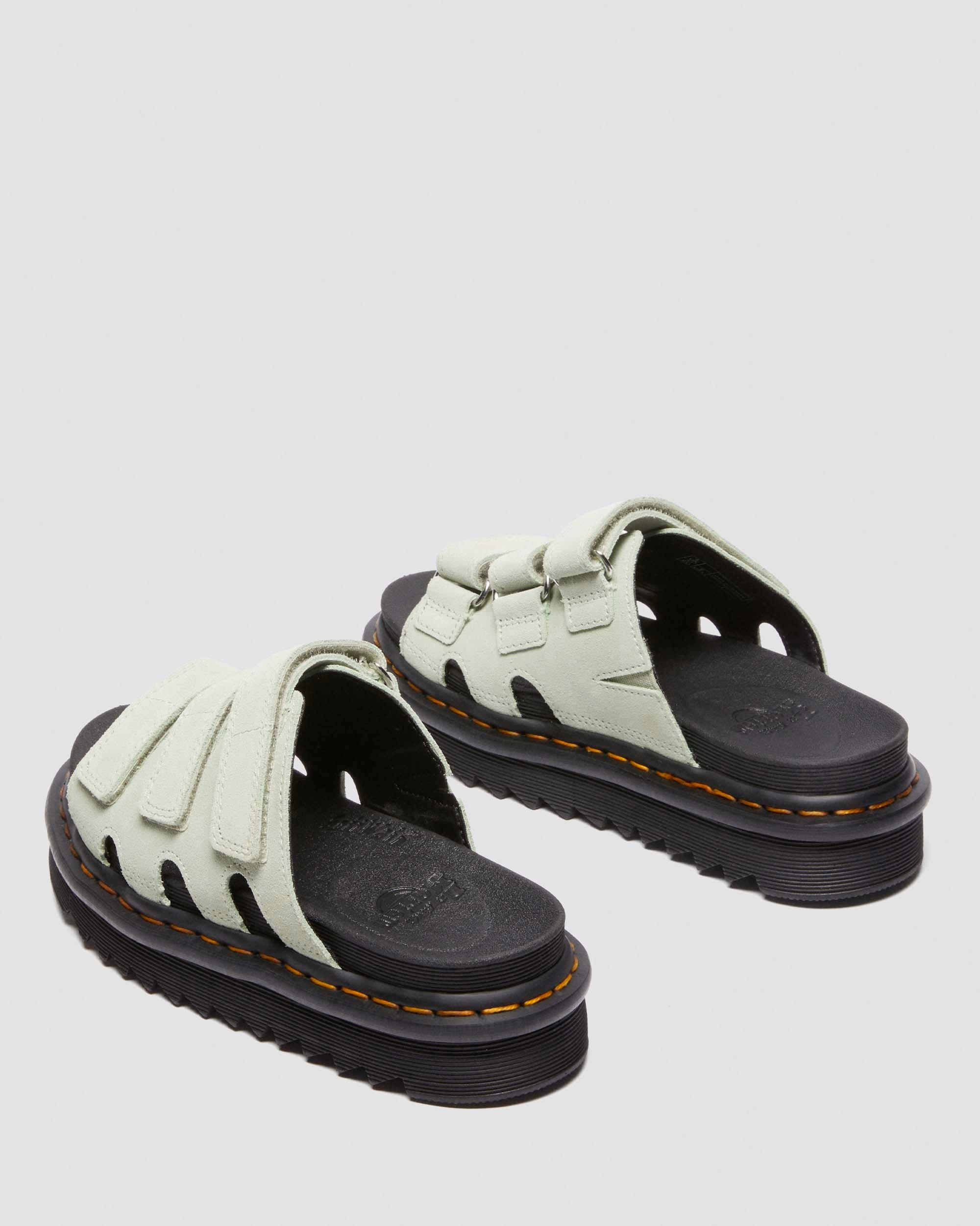 Raine Slide Athena Leather Sandals - 9