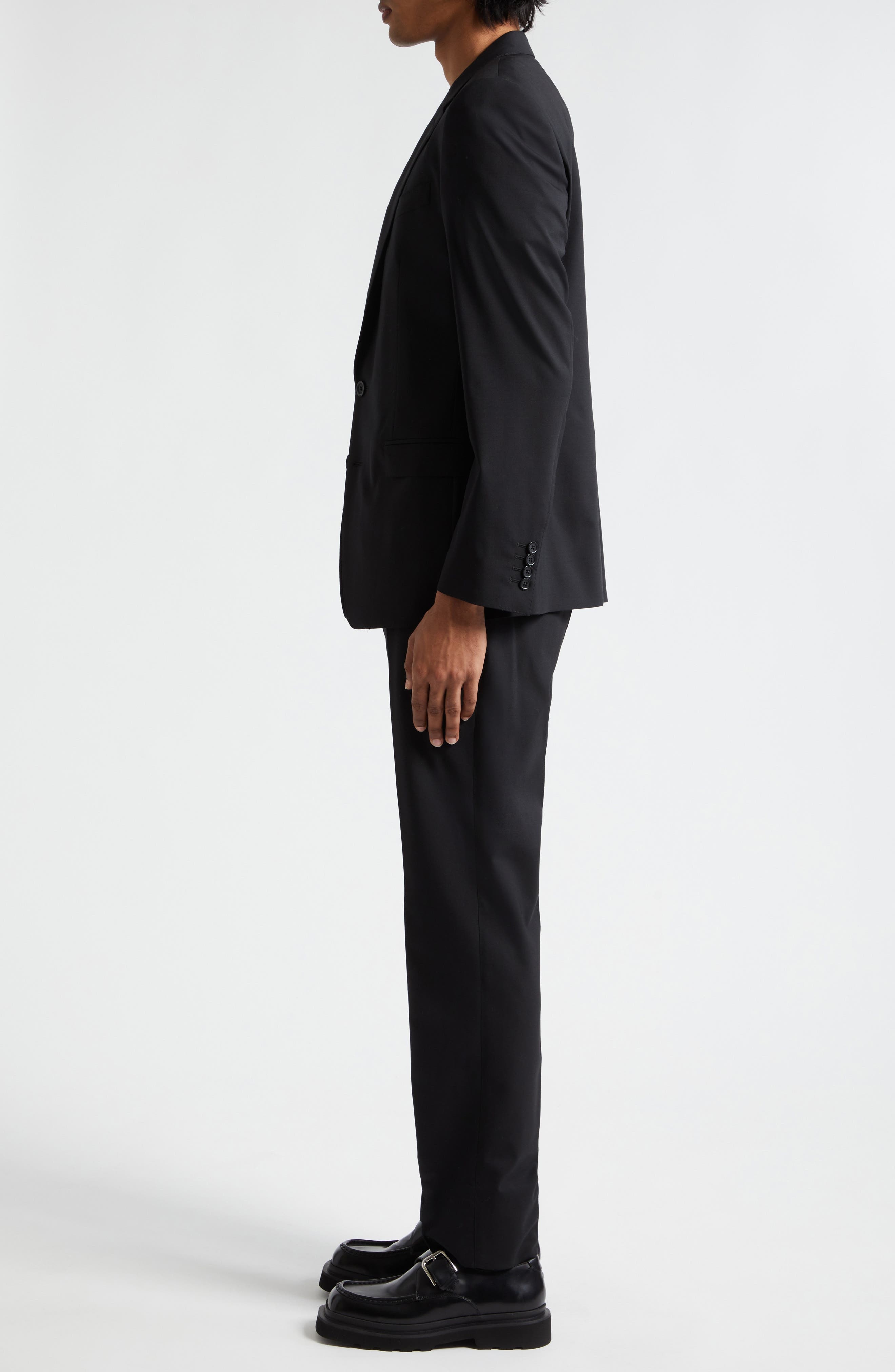 Martini Fit Stretch Wool Suit - 3