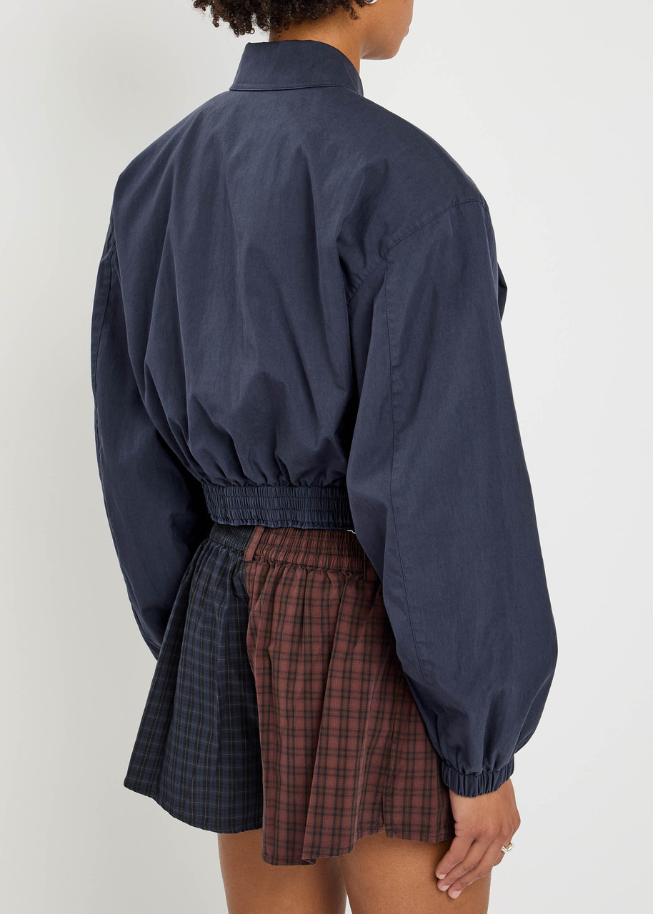 Alexander Wang Cotton-blend Cropped Jacket - 3