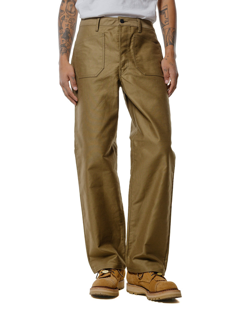 The Real McCoys MP25103 U.S.N. N-1 Trousers Modify Khaki outlook