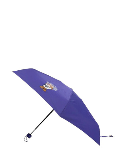 Moschino Teddy motif umbrella outlook