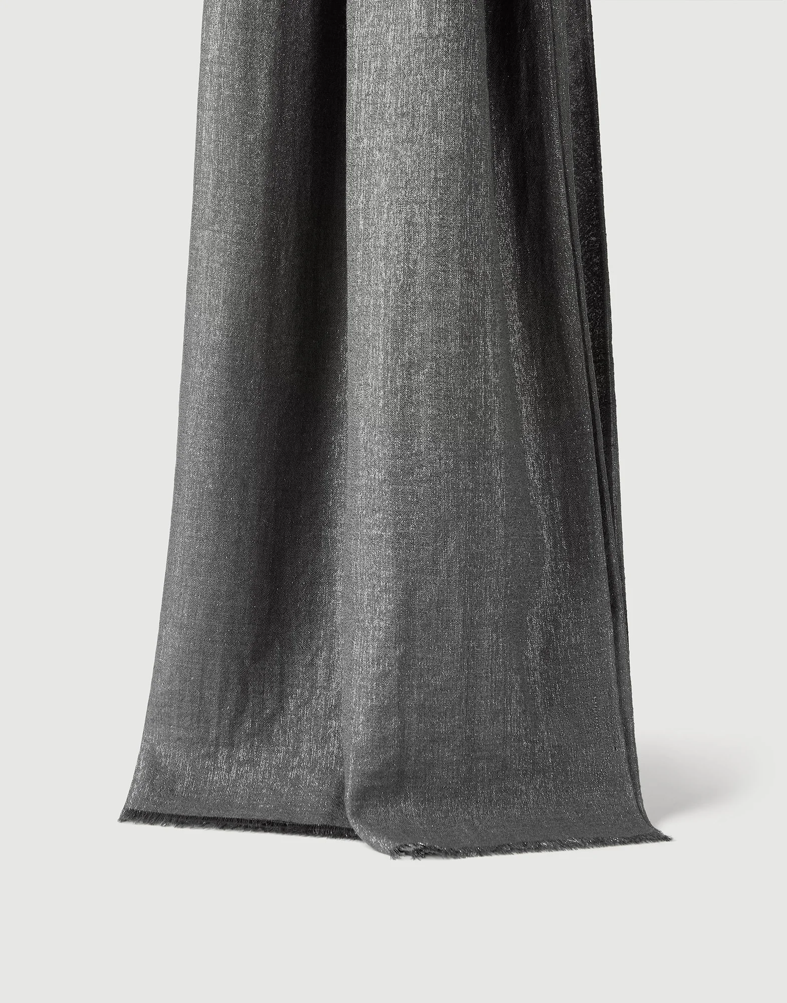Cashmere and silk scarf - 1