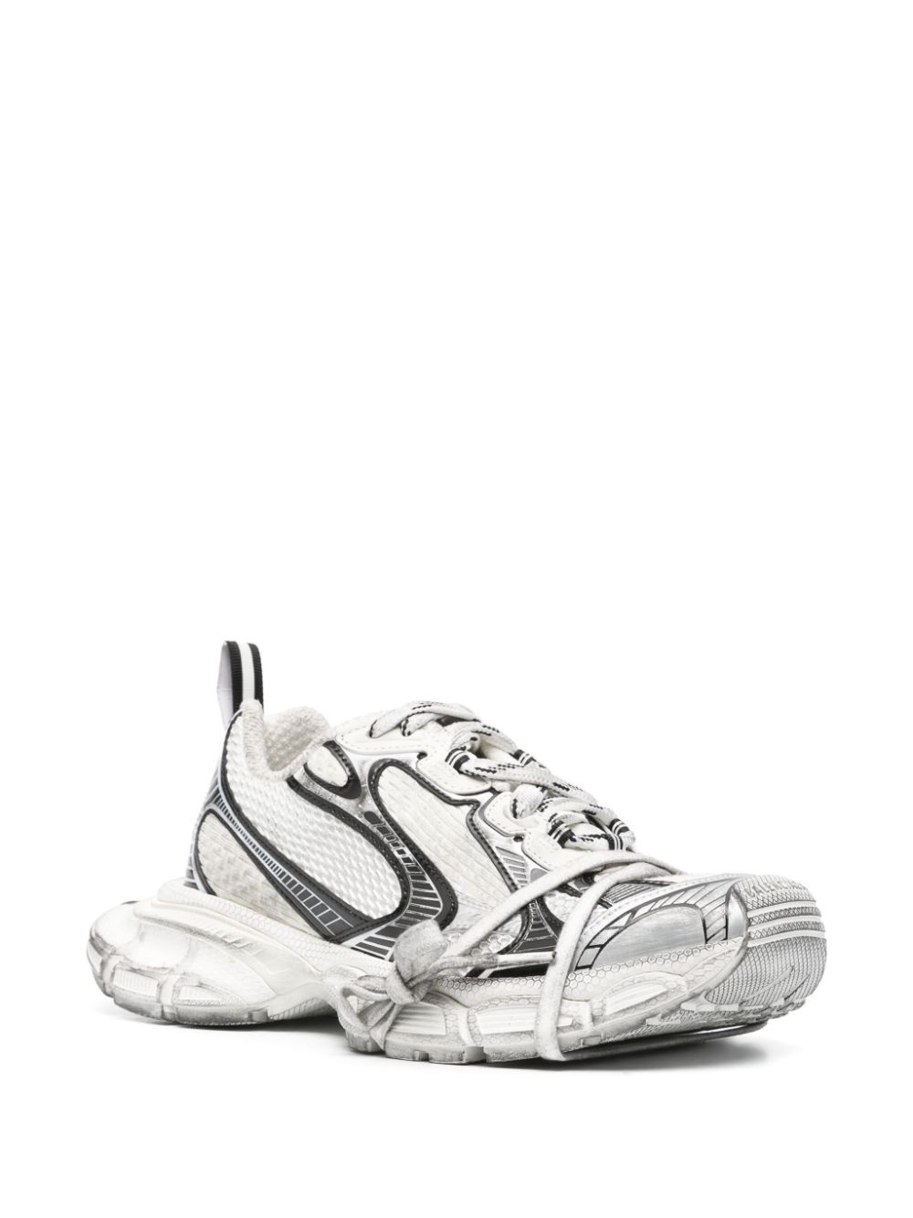 3XL mesh-panel sneakers - 2