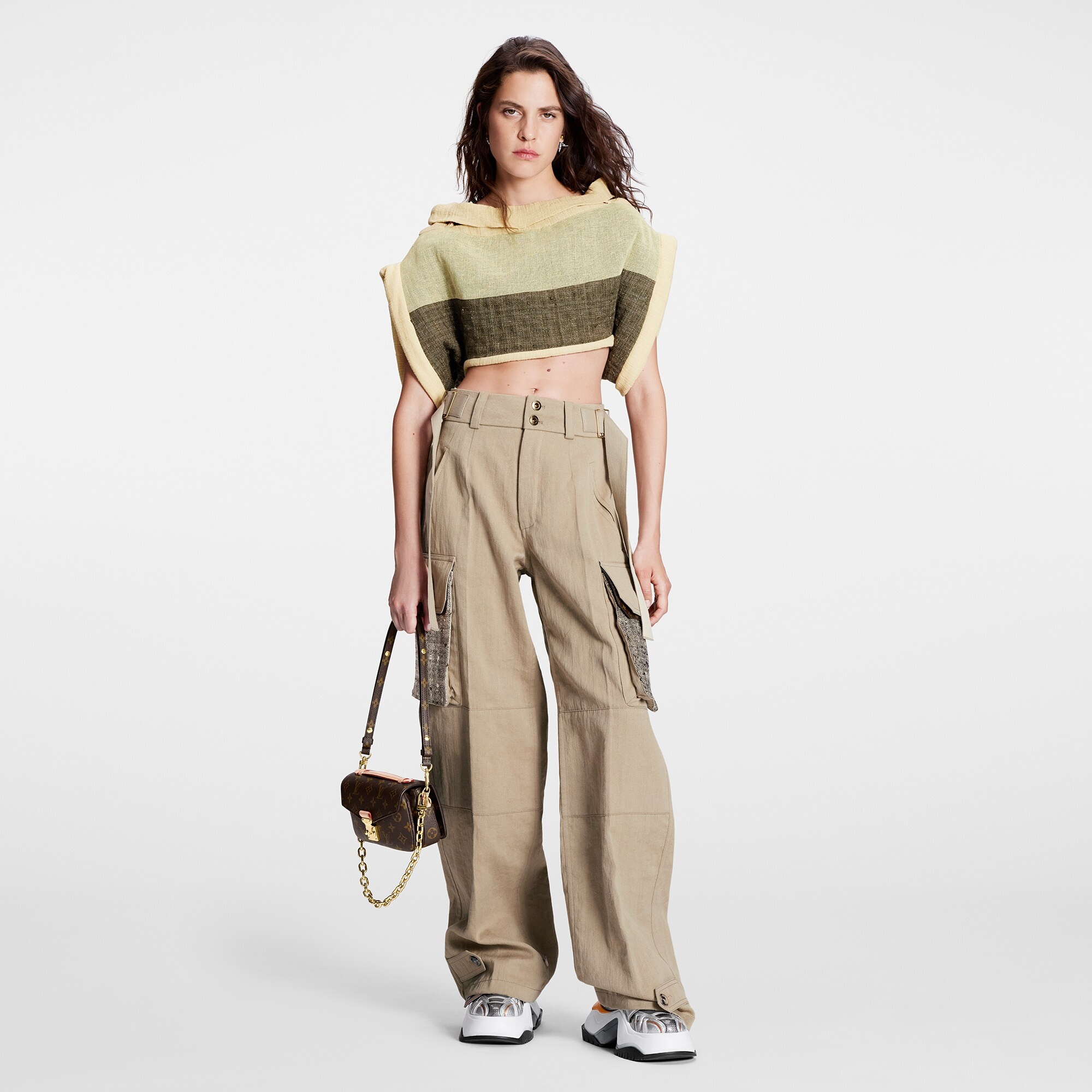 Cotton-Linen Cargo Pants - 2