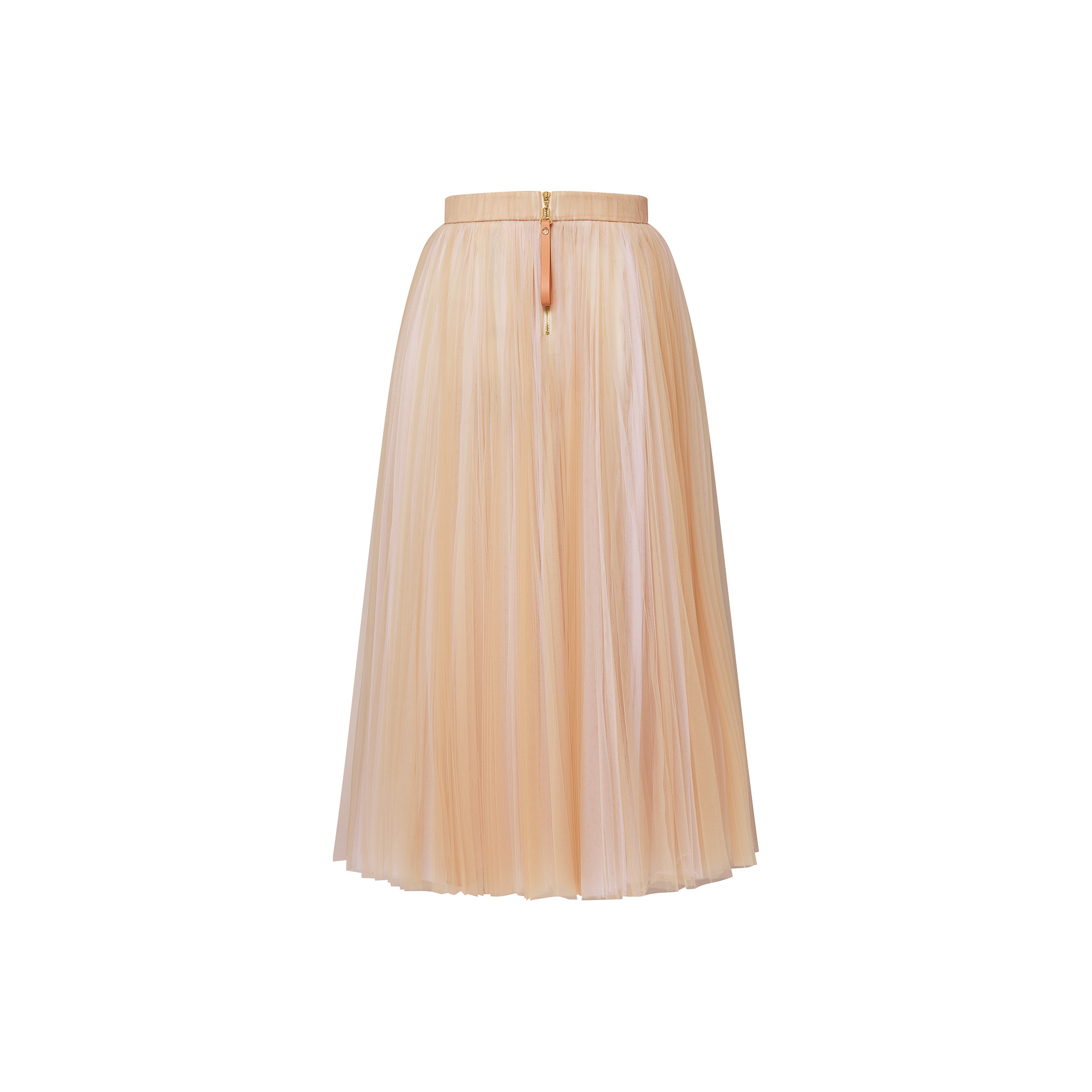 Belted Tulle Maxi Skirt - 3
