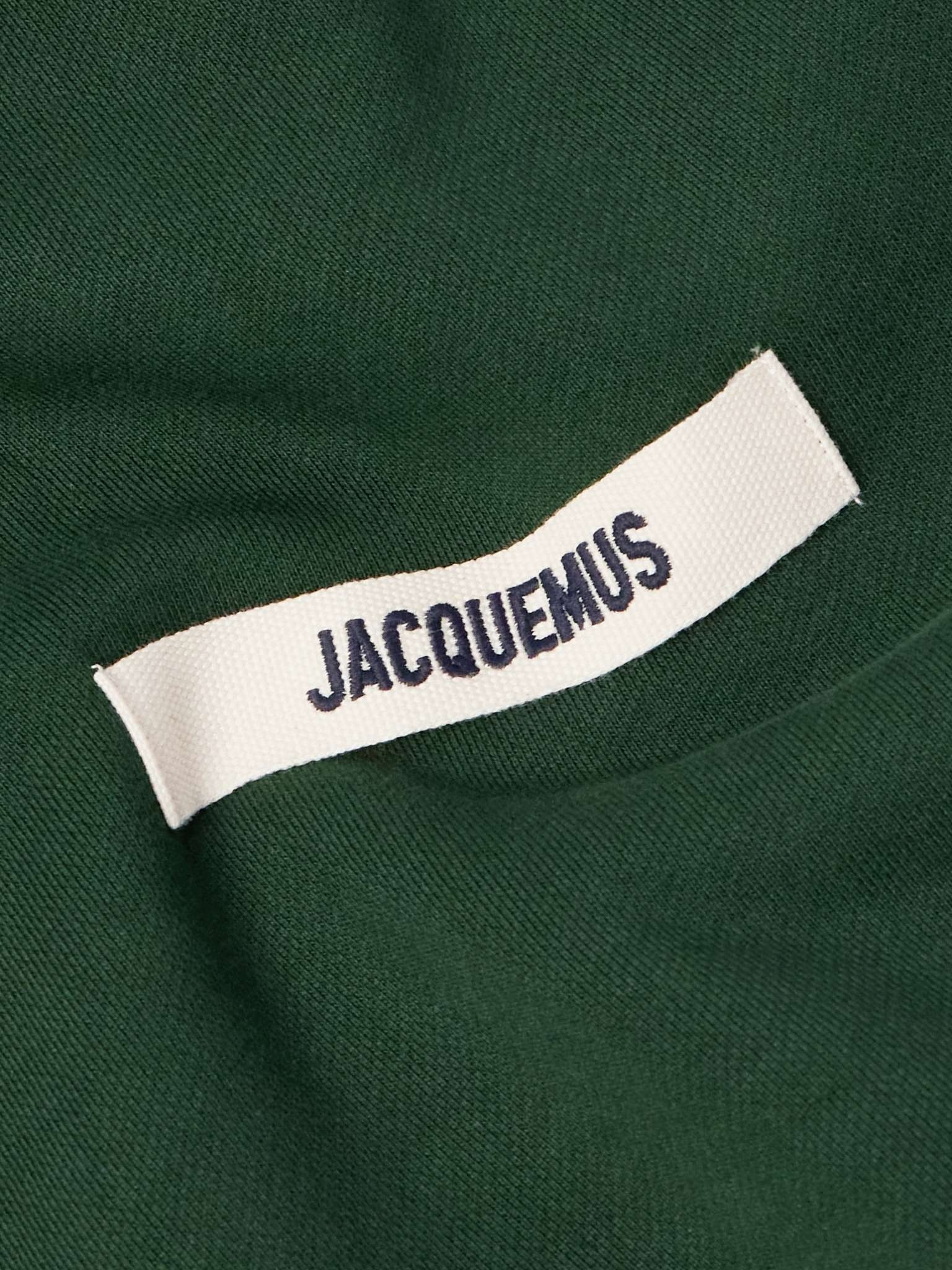 Logo-Appliquéd Cotton-Jersey Hoodie - 4