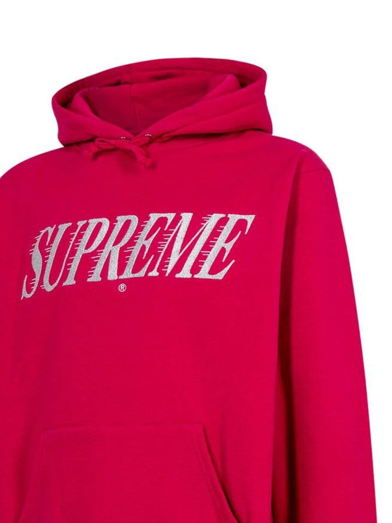 Supreme Crossover logo-print hoodie outlook