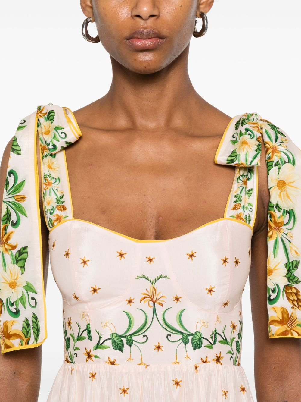 Botanical Beauty midi dress - 5