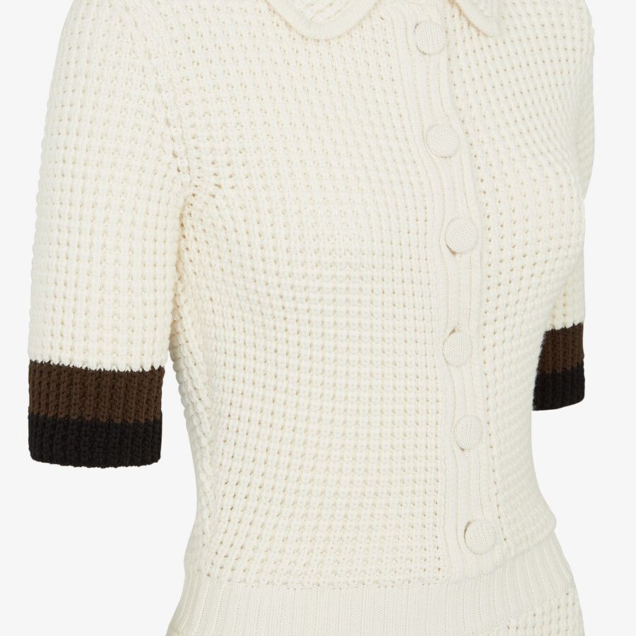 White cotton jumpsuit - 3